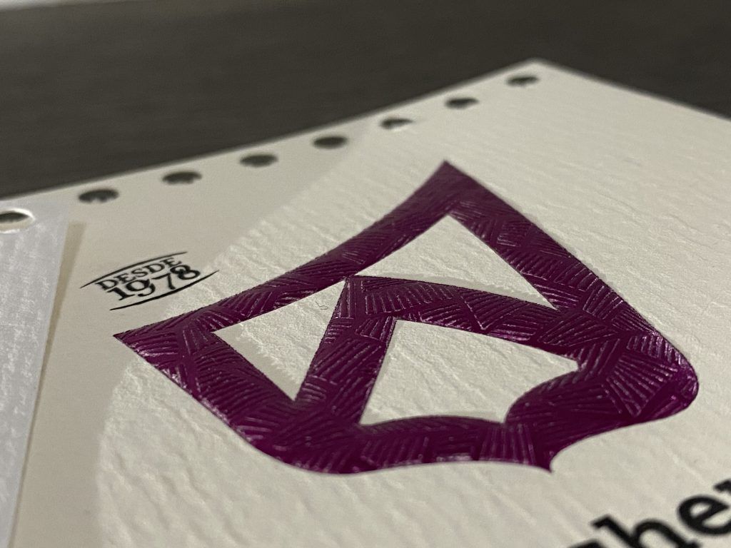 Stamping en seco personalizado en Madrid y España